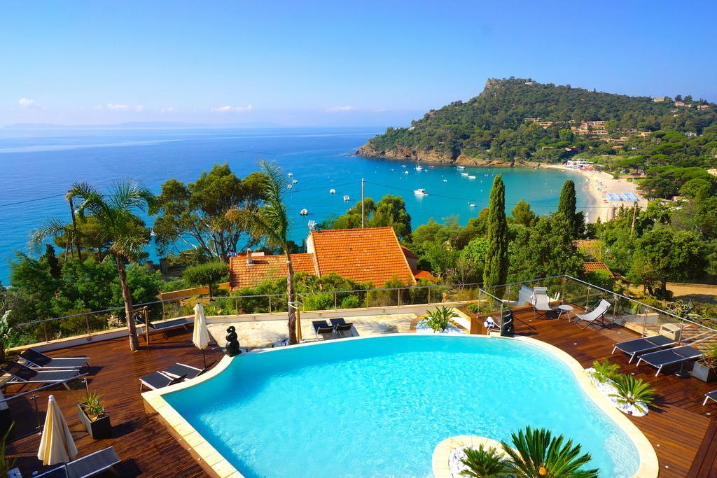 Les Lauriers Roses Lejlighedshotel Le Le Rayol-Canadel-sur-Mer Eksteriør billede