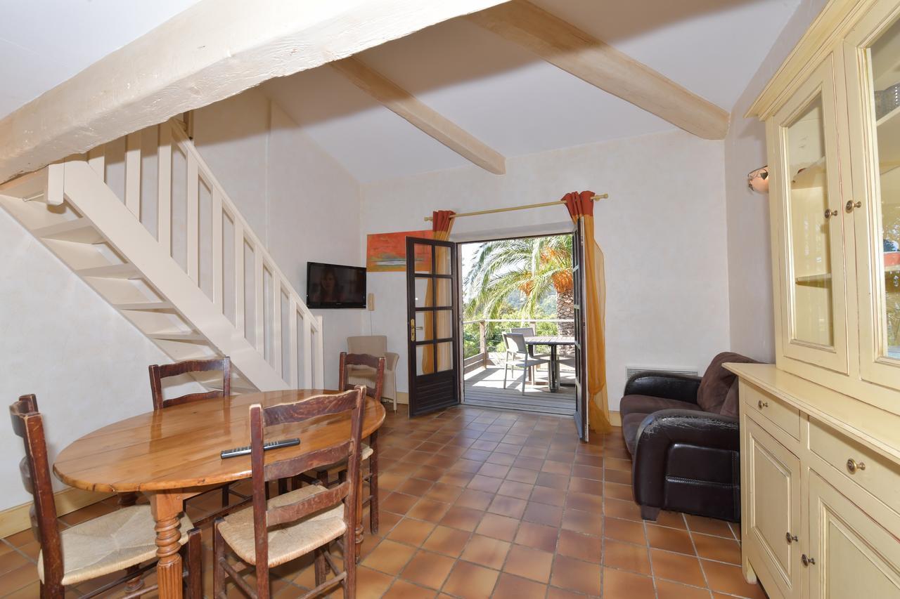 Les Lauriers Roses Lejlighedshotel Le Le Rayol-Canadel-sur-Mer Eksteriør billede